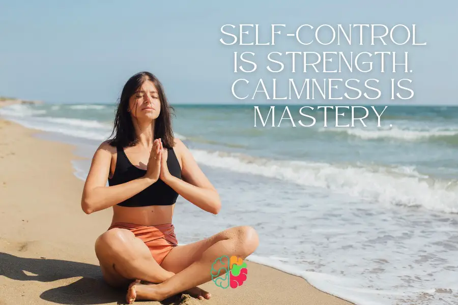 Empowering Your Journey: Embracing self-control is strength. calmness is mastery. you – tymoff